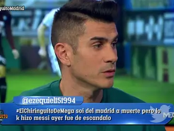 Álvaro Benito, sobre el Real Madrid Álvaro Benito, sobre el Real Madrid