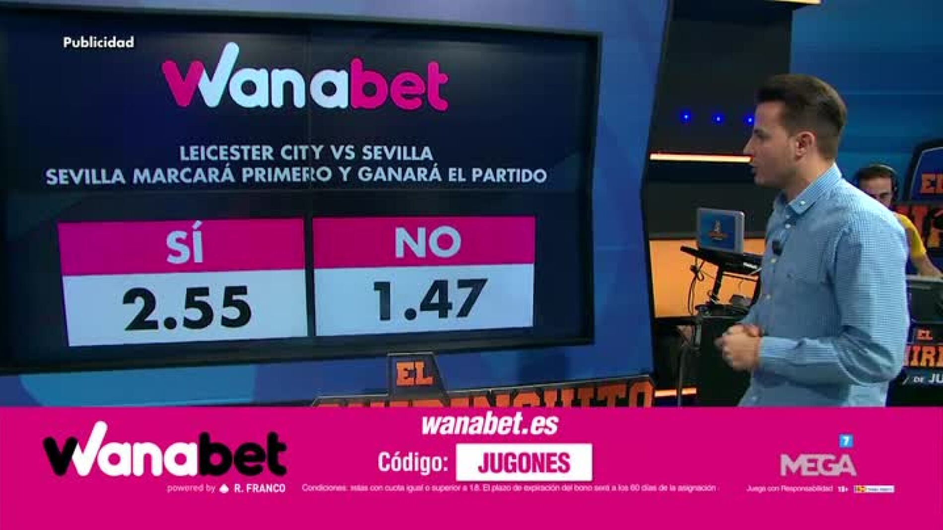 Juanfe con Wanabet