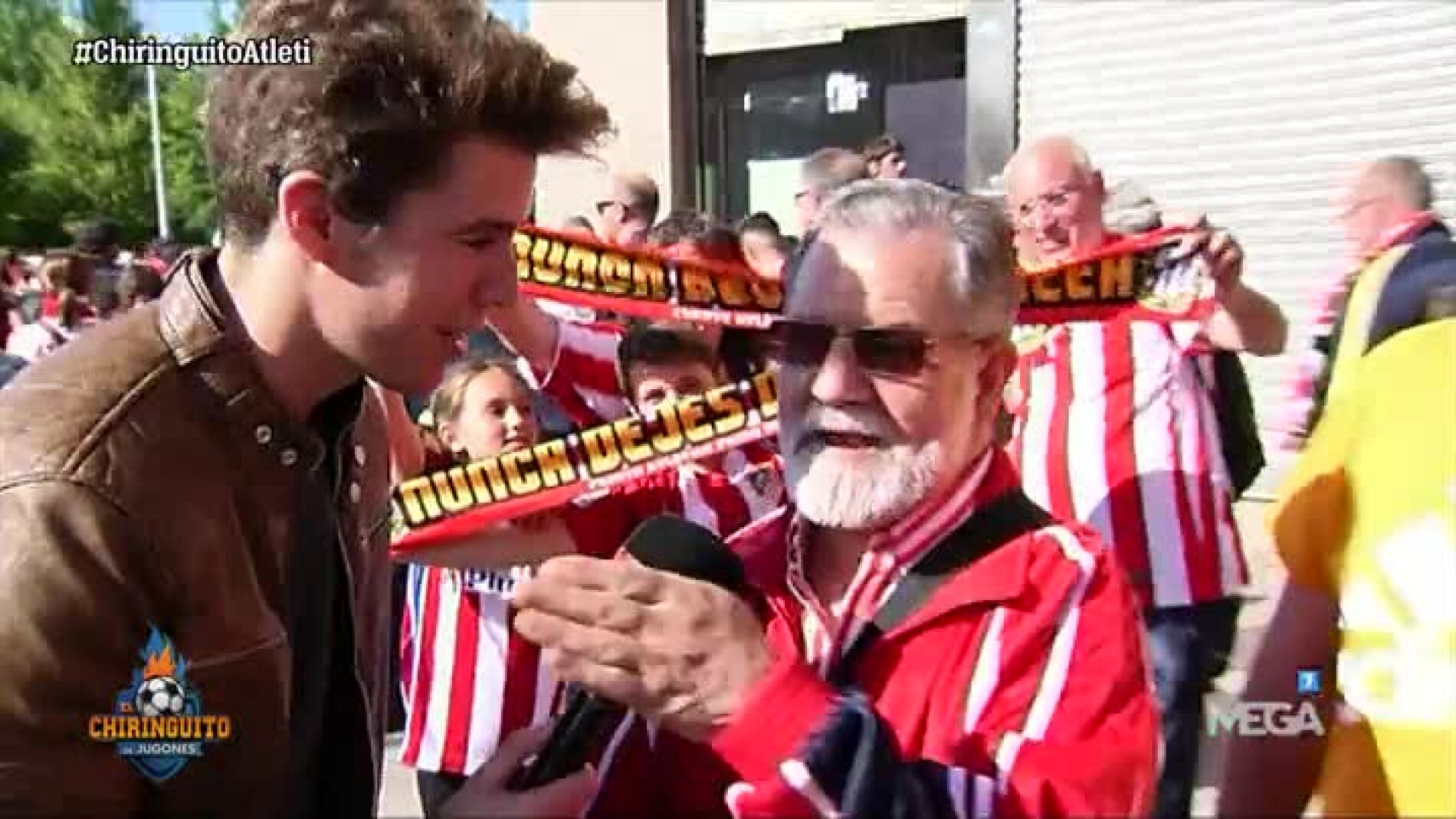 La afici&oacute;n del Atleti, confiados en la remontada