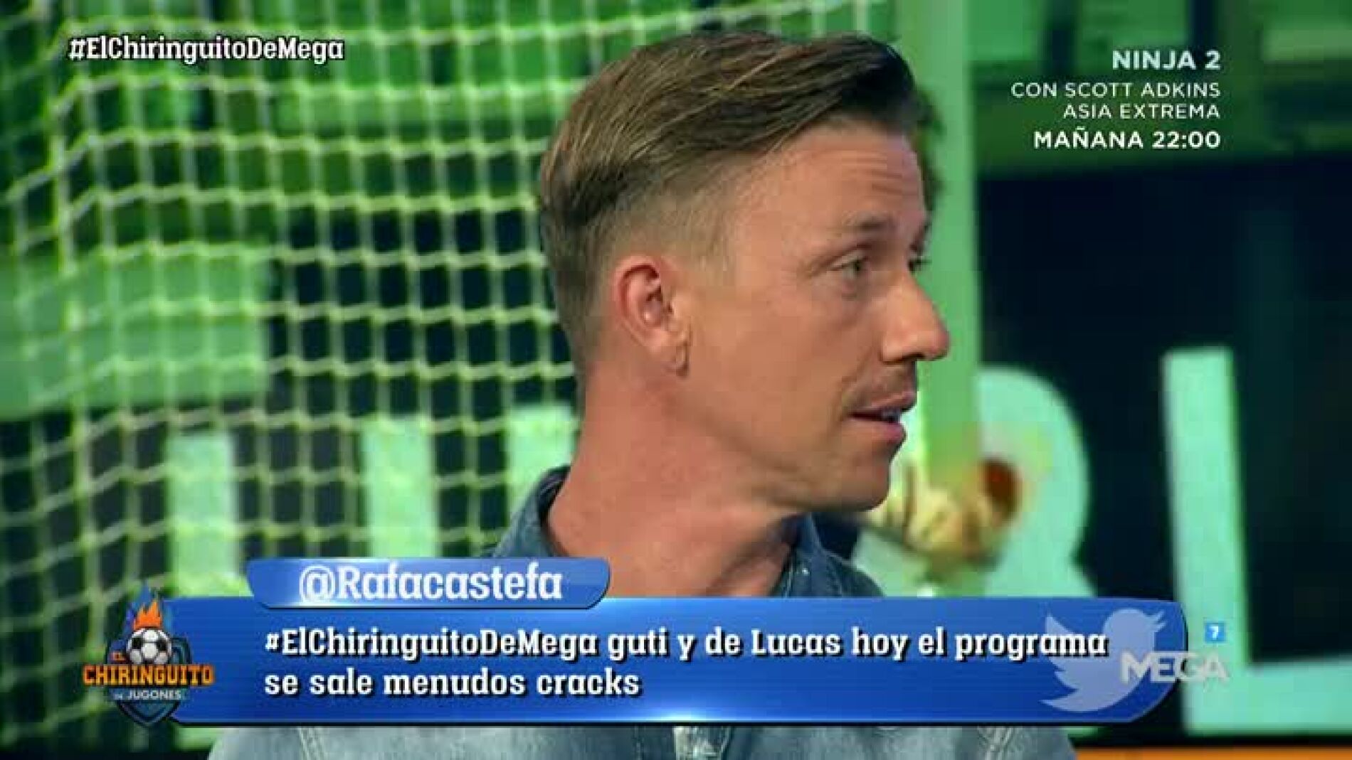 Guti, en El Chiringuito