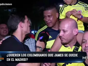 Los colombianos opinan sobre James Los colombianos opinan sobre James