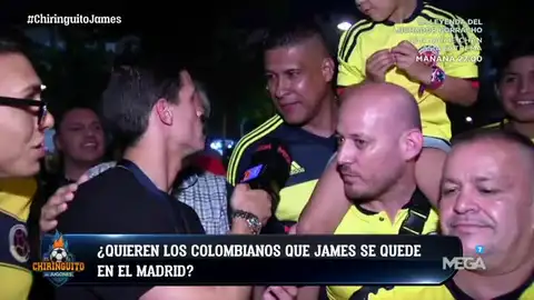 Los colombianos opinan sobre James Los colombianos opinan sobre James