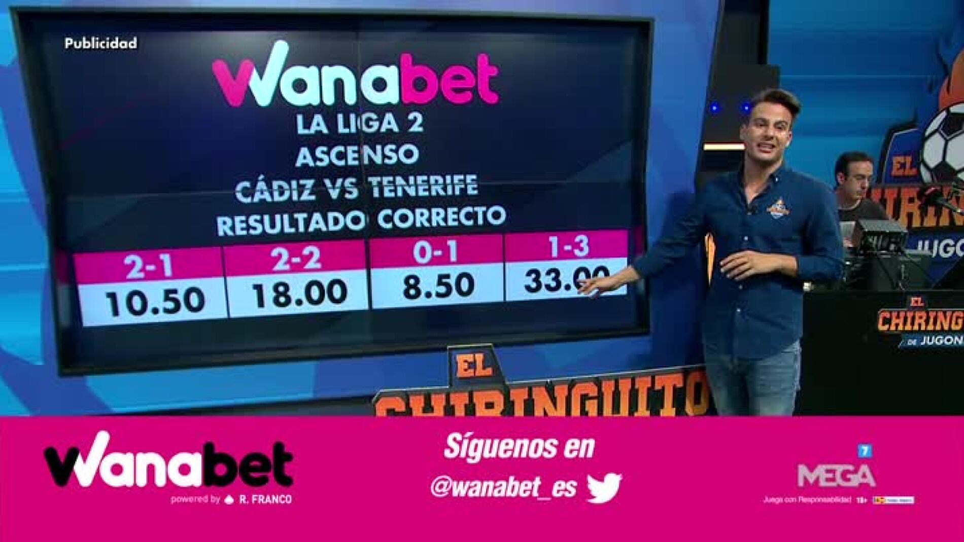 Juanfe con Wanabet