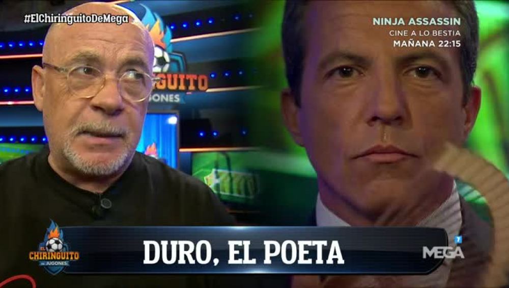 Alfredo Duro le recita su poesía 'vuelve a la cueva' a Soria