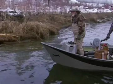 Tom logra atrapar un castor por el que le pagarán 500 dólares Tom logra atrapar un castor por el que le pagarán 500 dólares