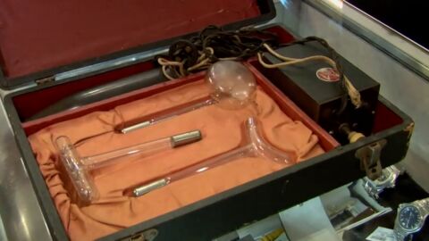 Una m&aacute;quina de rayos X para curar la calvicie