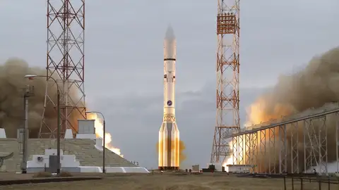 Así fue el lanzamiento de la nave de la misión ExoMars Así fue el lanzamiento de la nave de la misión ExoMars