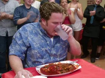 Casey Webb se enfrenta al 'burrito del diablo' Casey Webb se enfrenta al 'burrito del diablo'