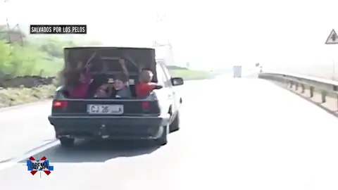 Se salvaron por los pelos de una muerte más que segura Se salvaron por los pelos de una muerte más que segura
