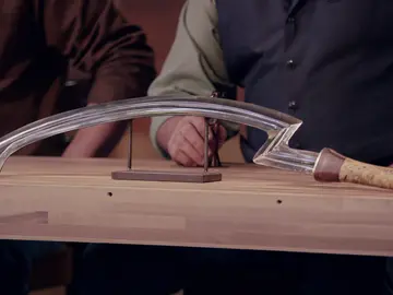 Un khopesh egipcio para la prueba final de 'Forjado a fuego' Un khopesh egipcio para la prueba final de 'Forjado a fuego'