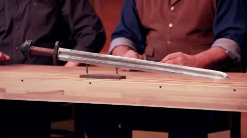 Una 'Espada Vikinga' para ganar los 10.000 dólares de 'Forjado a fuego' Una 'Espada Vikinga' para ganar los 10.000 dólares de 'Forjado a fuego'