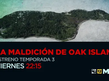 Este viernes, estreno de la tercera temporada de 'La maldición de Oak Island' Este viernes, estreno de la tercera temporada de 'La maldición de Oak Island'
