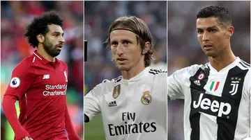 Salah, Modric y Cristiano, candidatos al premio 'The Best'