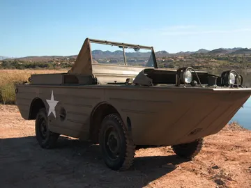 Un 'seep', el coche anfibio Un 'seep', el coche anfibio