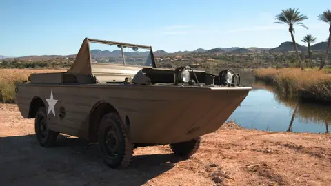 Un 'seep', el coche anfibio La Casa de empeños