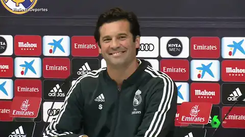 laSexta Deportes (30-10-18) Solari, al estilo Zidane en su primera rueda de prensa: el argentino no dejó de sonreír laSexta Deportes (30-10-18) Solari, al estilo Zidane en su primera rueda de prensa: el argentino no dejó de sonreír