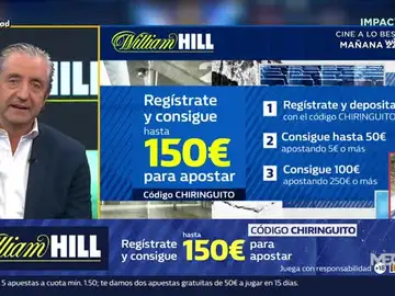 Josep Pedrerol con William Hill Josep Pedrerol con William Hill