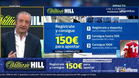 Josep Pedrerol con William Hill