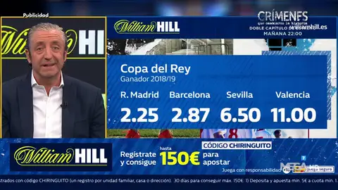 Josep te trae la mejor oferta de registro para que apuestes con William Hill Josep te trae la mejor oferta de registro para que apuestes con William Hill
