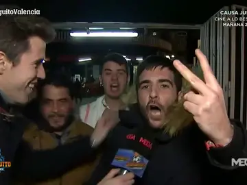 Fiesta valencianista en Mestalla tras la remontada y el pase ante el Getafe Fiesta valencianista en Mestalla tras la remontada y el pase ante el Getafe