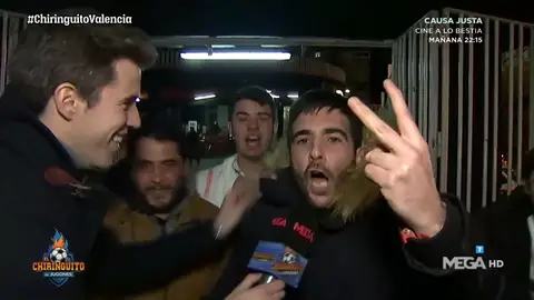 Fiesta valencianista en Mestalla tras la remontada y el pase ante el Getafe Fiesta valencianista en Mestalla tras la remontada y el pase ante el Getafe