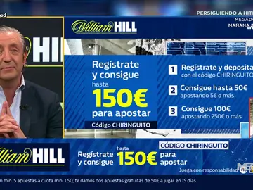 Josep te trae la mejor oferta de registro para que apuestes con William Hill Josep te trae la mejor oferta de registro para que apuestes con William Hill