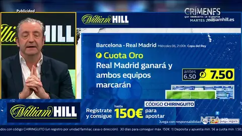 Josep te trae la mejor oferta de registro para que apuestes con William Hill Josep te trae la mejor oferta de registro para que apuestes con William Hill