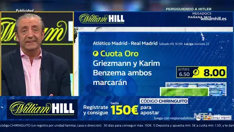 Josep te trae la mejor oferta de registro para que apuestes con William Hill Josep te trae la mejor oferta de registro para que apuestes con William Hill