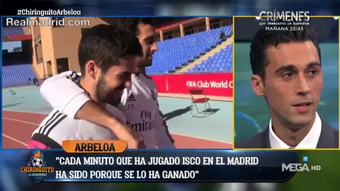 Álvaro Arbeloa: "Es importante que Isco se diga a sí mismo que dio todo lo que tenía" Álvaro Arbeloa: "Es importante que Isco se diga a sí mismo que dio todo lo que tenía"