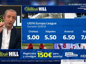 Josep te trae la mejor oferta de registro para que apuestes con William Hill Josep te trae la mejor oferta de registro para que apuestes con William Hill