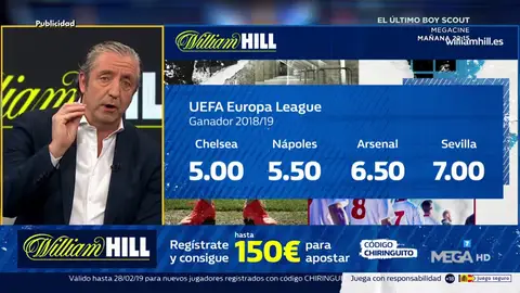 Josep te trae la mejor oferta de registro para que apuestes con William Hill Josep te trae la mejor oferta de registro para que apuestes con William Hill