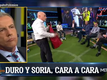 Cristóbal Soria: "Prefiero ir con la cabeza alta a que me digan, mira, uno del Madrid" Cristóbal Soria: "Prefiero ir con la cabeza alta a que me digan, mira, uno del Madrid"