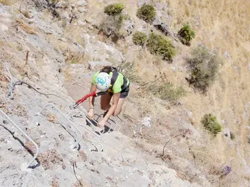 La vía ferrata de Casares (Málaga) a 360º La vía ferrata de Casares (Málaga) a 360º