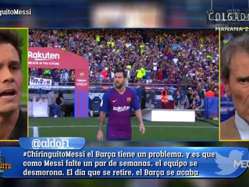 Edu Aguirre: "El Madrid ha ganado Champions y Balones de Oro mientras Messi esta en su casita"