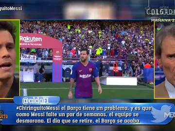 Edu Aguirre: "El Madrid ha ganado Champions y Balones de Oro mientras Messi esta en su casita" Edu Aguirre: "El Madrid ha ganado Champions y Balones de Oro mientras Messi esta en su casita"