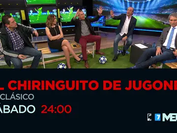 El sábado, especial El Clásico de 'El Chiringuito de Jugones' El sábado, especial El Clásico de 'El Chiringuito de Jugones'