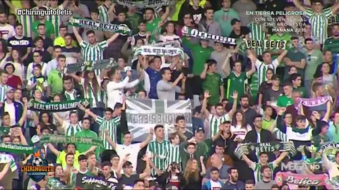 La afición y el Villamarín arropan al Betis antes del duelo copero frente al Valencia La afición y el Villamarín arropan al Betis antes del duelo copero frente al Valencia