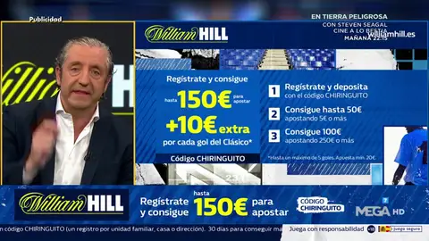 Josep te trae la mejor oferta de registro para que apuestes con William Hill Josep te trae la mejor oferta de registro para que apuestes con William Hill