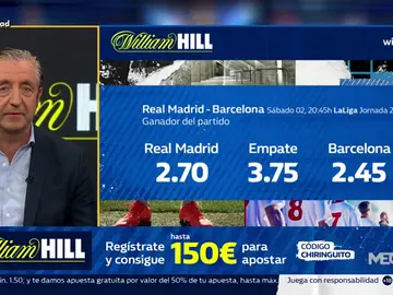 Josep te trae la mejor oferta de registro para que apuestes con William Hill Josep te trae la mejor oferta de registro para que apuestes con William Hill