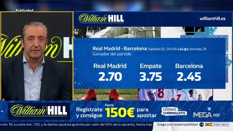 Josep te trae la mejor oferta de registro para que apuestes con William Hill Josep te trae la mejor oferta de registro para que apuestes con William Hill
