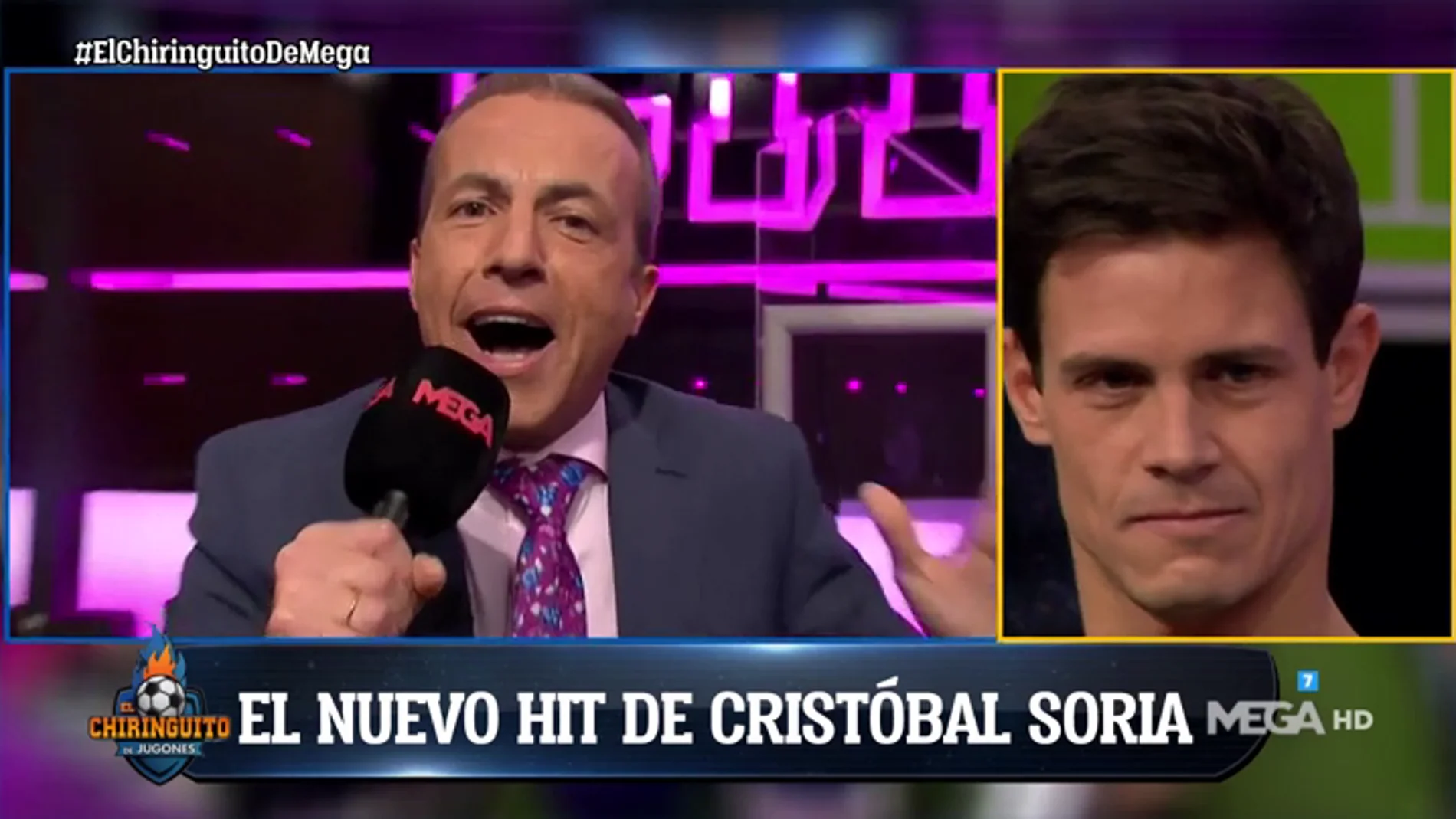 Cristóbal Soria presente su nuevo hit: "Ya no está 'serresiete'"