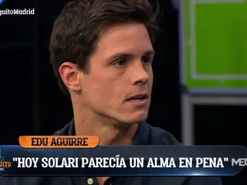 Edu Aguirre: "Los jugadores están más hundidos que nunca" Edu Aguirre: "Los jugadores están más hundidos que nunca"