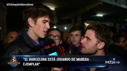 La afición del Barça se rinde a Leo Messi La afición del Barça se rinde a Leo Messi