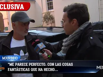José Mourinho: "Me parece perfecto que el Madrid haya fichado a Zidane" José Mourinho: "Me parece perfecto que el Madrid haya fichado a Zidane"