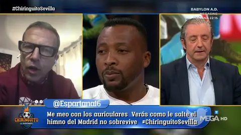Edwin Congo: "Saca la Biblia ahora Cristóbal" Edwin Congo: "Saca la Biblia ahora Cristóbal"