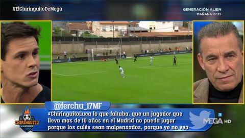 Edu Aguirre: "Me da rabia que los que no han visto jugar a Luca Zidane digan que no tiene nivel"