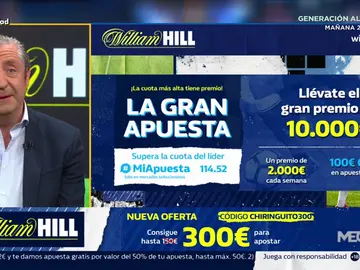 Josep te trae la mejor oferta de registro para que apuestes con William Hill Josep te trae la mejor oferta de registro para que apuestes con William Hill