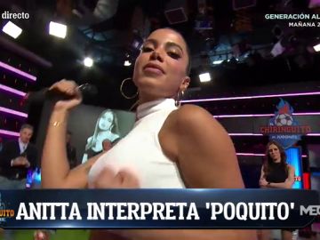 Anitta presenta su nuevo disco en El Chiringuito de Jugones 