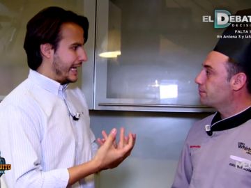 Juanfe Sanz con Alberto Mastromatteo, el cocinero de Benzema: "Ha perdido entre cinco y ocho kilos"