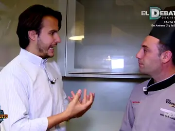 Juanfe Sanz con Alberto Mastromatteo, el cocinero de Benzema: "Ha perdido entre cinco y ocho kilos" Juanfe Sanz con Alberto Mastromatteo, el cocinero de Benzema: "Ha perdido entre cinco y ocho kilos"